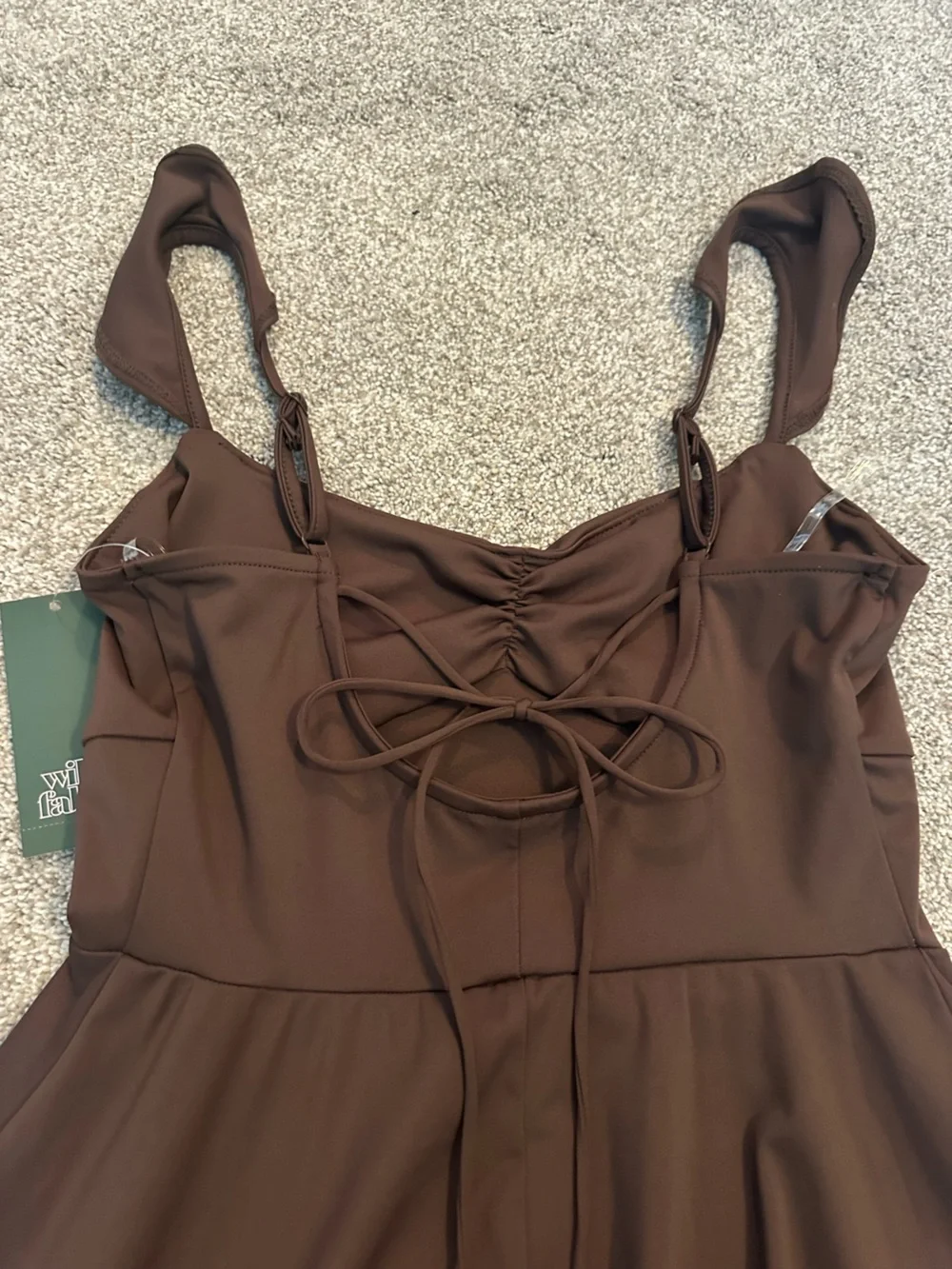 Women’s Wild Fable Brown Mini-Dress NWT Size XS